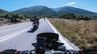 Riding across Peloponnese
