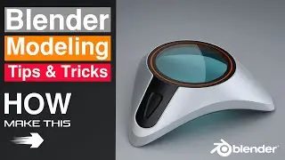 Create An Industrial Design In Blender | Blender 3D Modeling | Blender Tutorial