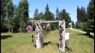Лиго в Латвии. Зелёные ворота.