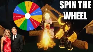 i used a wheel to decide what game to play | roblox