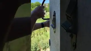 7. Opening and closing shutters with a large hook