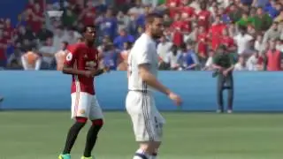 FIFA 17 Real madrid vs manchester united .. مبارات فيفا 17 ريال مدريد ضد مانتشتريونايتد