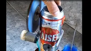 Самый быстрый Двигатель стирлинга 2тыс.об. из пивных банок TUTORIAL motor Stirling DIY