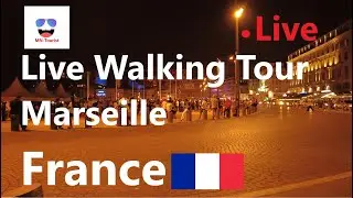 Marseille Walking Tour: A Journey Through the City's Rich History and Culture | 4K