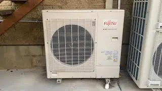 Fujitsu AOTG34KMTC + 2 AOTG65LRLA Air Conditioners.
