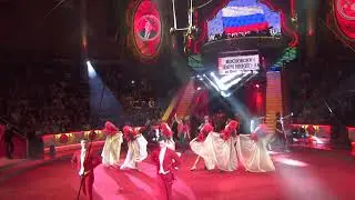 Парад.  XVII Московский Международный Молодежный фестиваль-конкурс циркового искусства.