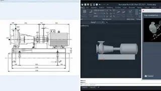 Plant 3d Tutorial For | Standard pump modelling |