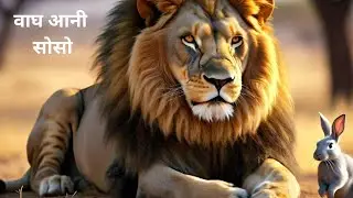 Lion and Rabbit: A Goan Folk Tale for Kids | Bedtime Stories in Konkani