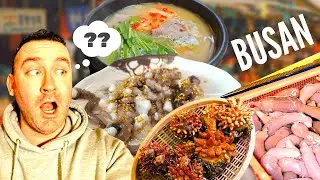 Moving Squid & Penis Fish 🤫 EXTREME SEAFOOD In Busan, South Korea!!