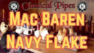 Mac Baren Navy Flake Pipe Tobacco Review 