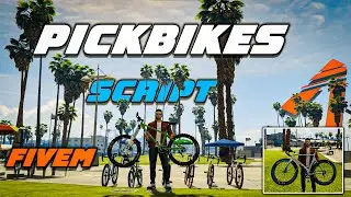 FREE | Pickbikes Script | Bicycle Carry Script | QBCore Framework  | FiveM Tutorial #9