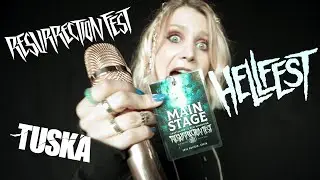 ANKOR - 'The Triplet of Death' (Resurrection, Hellfest, Tuska) - MINI VLOG June 2024