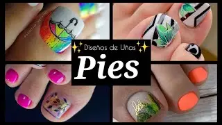 DISEÑOS DE UÑAS PARA INSPIRACIÓN 2024#uñasprincipiantes #tendency #2024 #nailart #2024 #uñasparapies