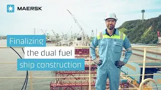 Finalizing the dual fuel ship construction