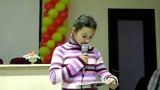 Айги-клуб : Аня Айги на открытии клуба