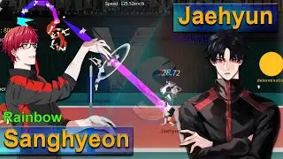 The Spike. Volleyball 3x3. Sanghyeon vs Jaehyun. Rainbow vs Darkness. Battle of S Rank.