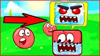 НОВОГО ГОДА НЕ БУДЕТ. Новый босс сражается с красным шариком.Red ball 4 .