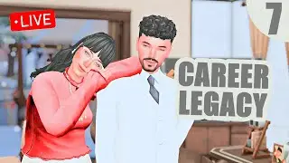 Career Legacy Challenge #7 (Doctor) Are we finally ready to move on??? | Sims 4 Live Steam