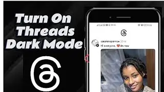 How To Turn On Dark Mode On Threads