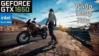 PUBG : GTX 1650 4GB + i5-10400F in 2023