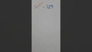 Solving Exponential Equation