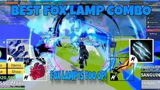 BEST FOX LAMP COMBO IN BLOX FRUIT