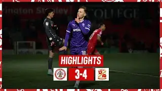 Match Highlights: Accrington Stanley vs Swindon Town