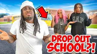 Telling My Dad Im Dropping Out Of High School To See His Reaction