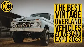 KC HiLiTES® - The BEST Vintage Overland Vehicles at Overland Expo West 2023!