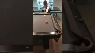 Our first billiard games at Co Labs.