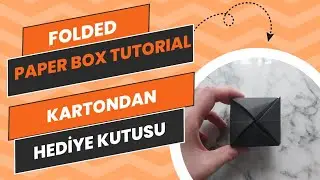 El Yapımı Kutu: Kolay ve Hızlı Yapım - DIY Handmade Box: Quick and Easy Tutorial #diy