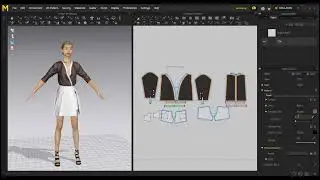 Marvelous Designer Tutorial Basic l Colors and patterns