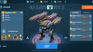 4 TIME Stelar Hornet | War Robots Gameplay