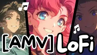 Anime Visuals paired with Chill Lofi-Tunes for Study, Work, and Relaxation 🌌