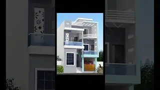 Beautiful 4 marla double story house design in SketchUp#design#shots#home#love#beauty#music#cadlabpk