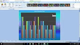 Creating Charts in MS-Excel 2007