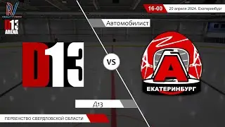 Д13 2012 - Автомобилист 2011. Первенство Свердловской области. 20.04.2024