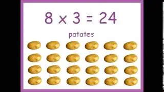 table de multiplication par 8 en chanson