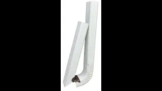 Hinged extensions!    Get the water away from your house!    AND flip it up to mow around!