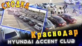 Хендай Акцент Клуб Сходка в Краснодаре