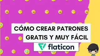 Cómo crear patrones gratis y muy fácil con Flaticon
