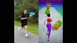 Running With Bigger Bigger With Mrbest #shortvideo #funny