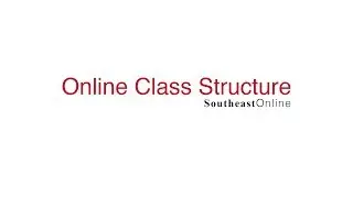 Online Class Structure