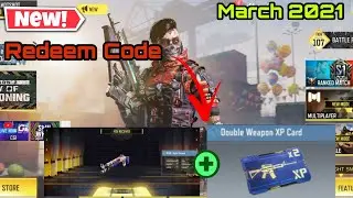 *NEW* Redeem Code in  CODM Global Server MARCH 2021 