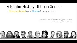 [97] A Briefer History of Open Source (Juan Luis Cano Rodríguez)