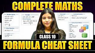 ICSE Class 10 Maths All Formulas in One Video | Chapter-wise Formulas | ICSE Maths 2026