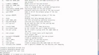 Adding users on RHEL6