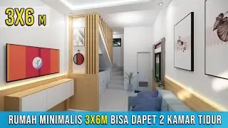 Rumah Minimalis 3x6 Meter 2 Lantai
