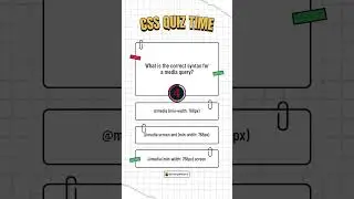 CSS Quiz - Super Easy Mode