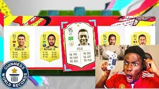 FIFA 20 WORLD RECORD!! PELE IN A FUT DRAFT ULTIMATE CHALLENGE